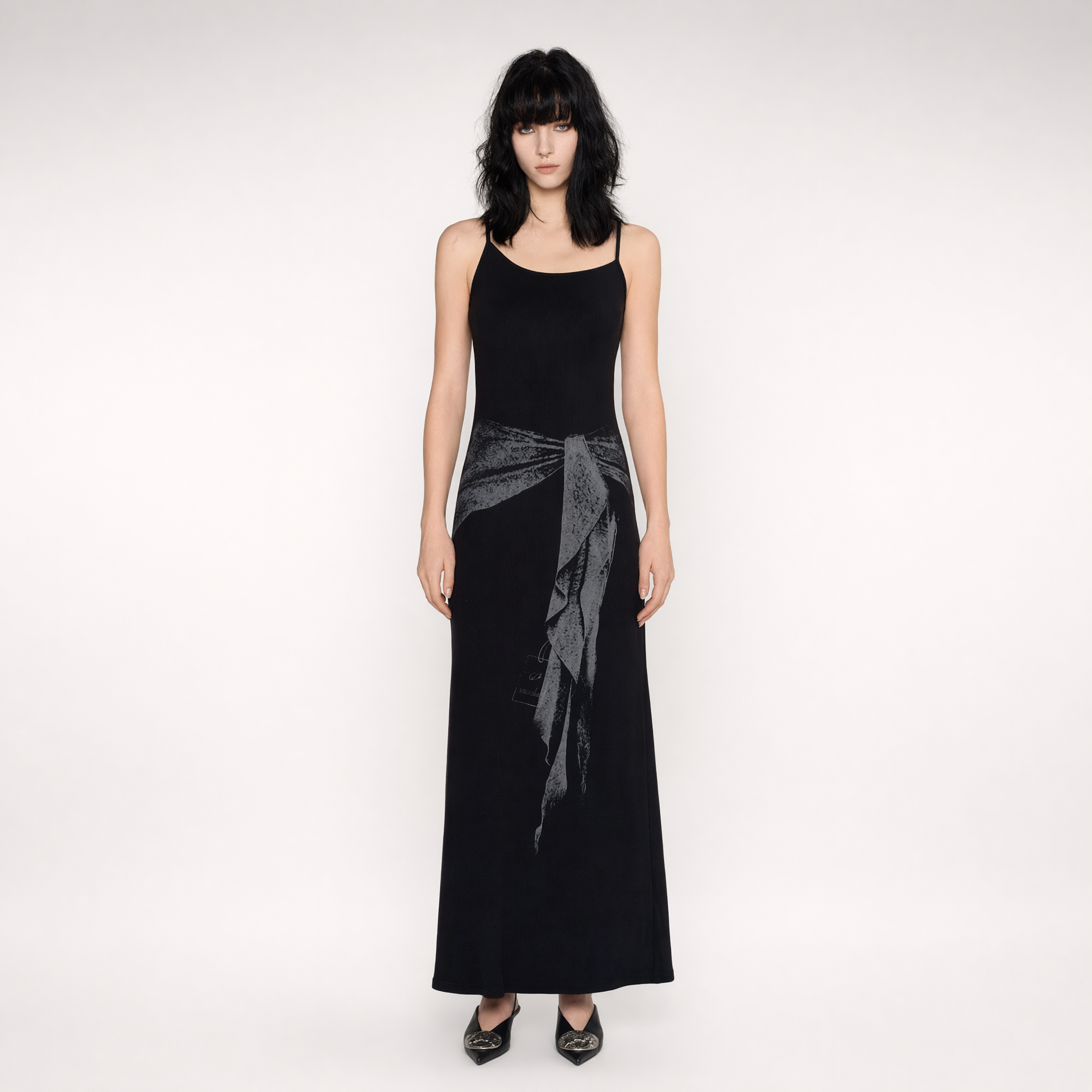 Printed Knit Dress