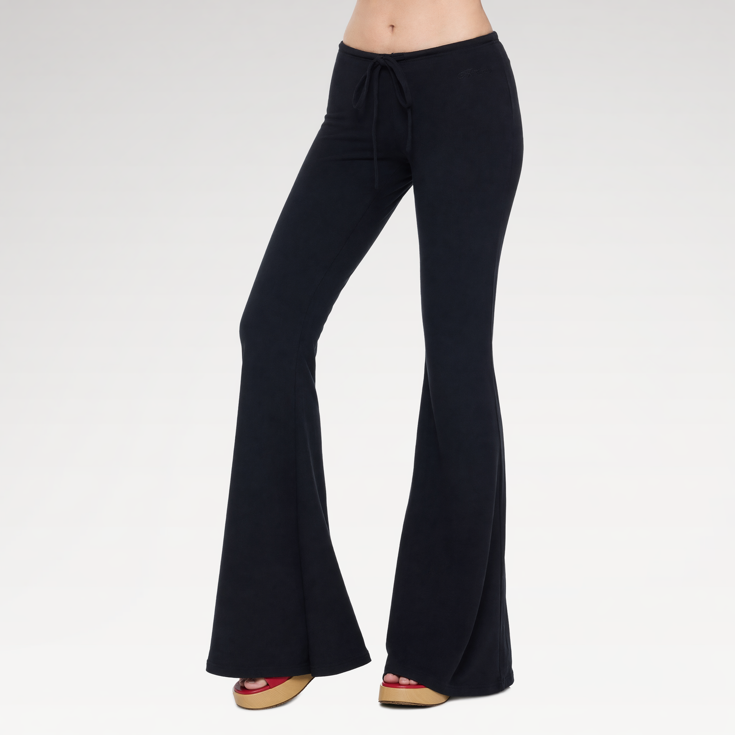 Low-Rise Flare Pants