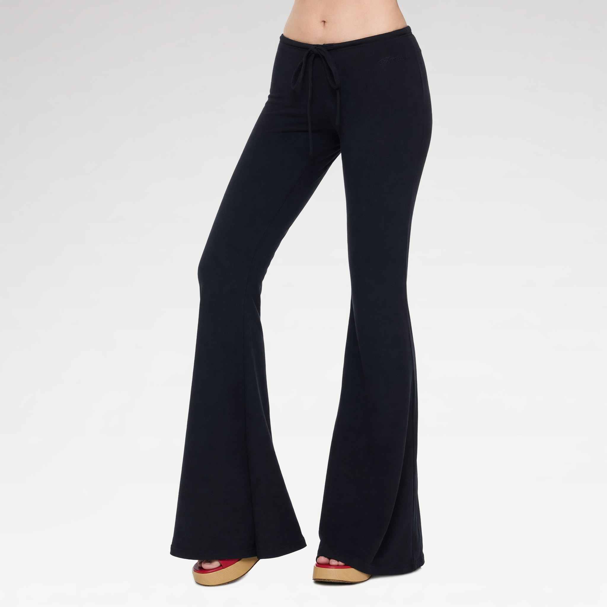 Low-Rise Flare Pants