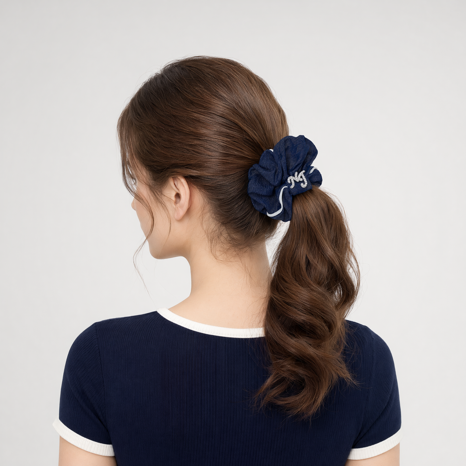Rhinestone Scrunchie