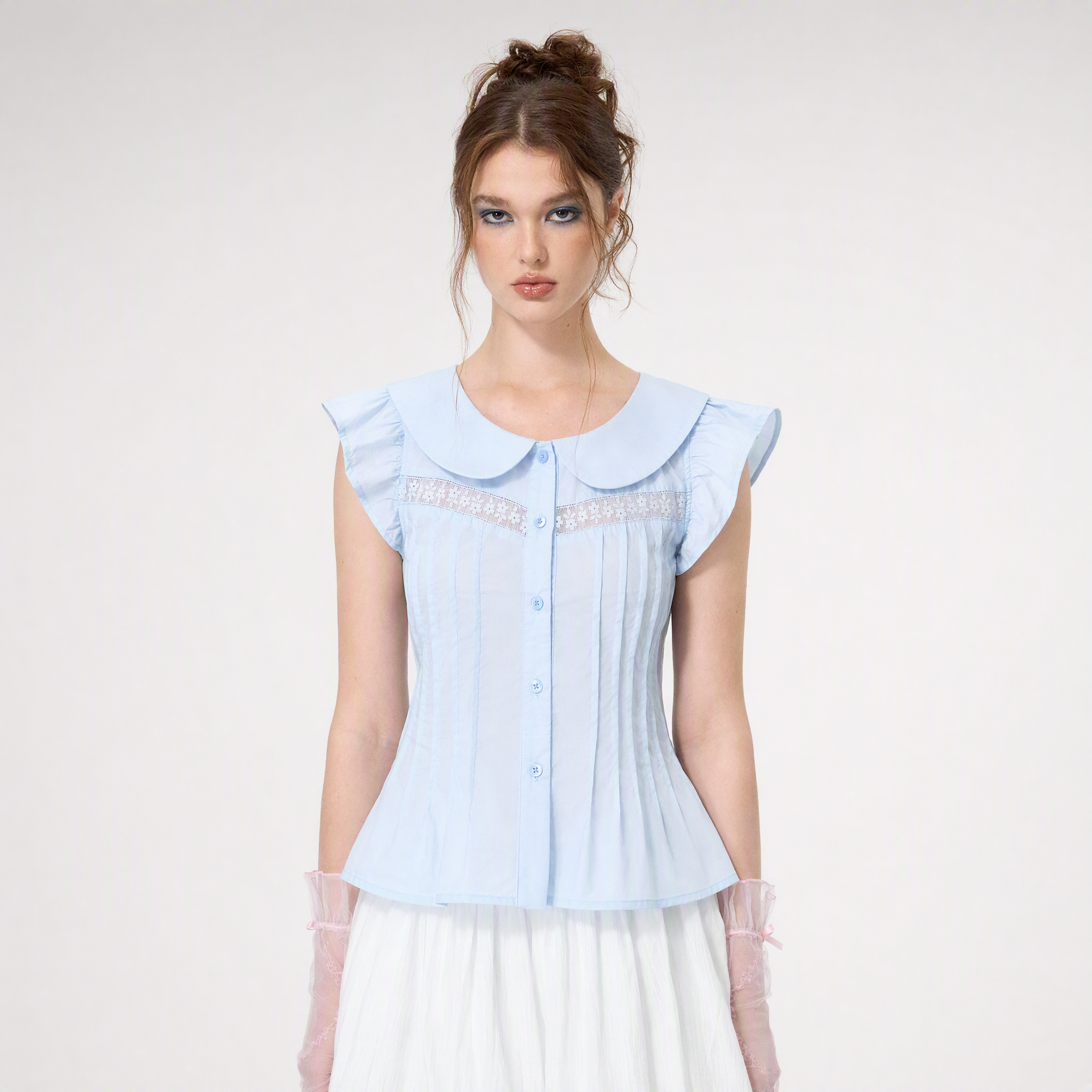 Peter Pan Collar Blouse