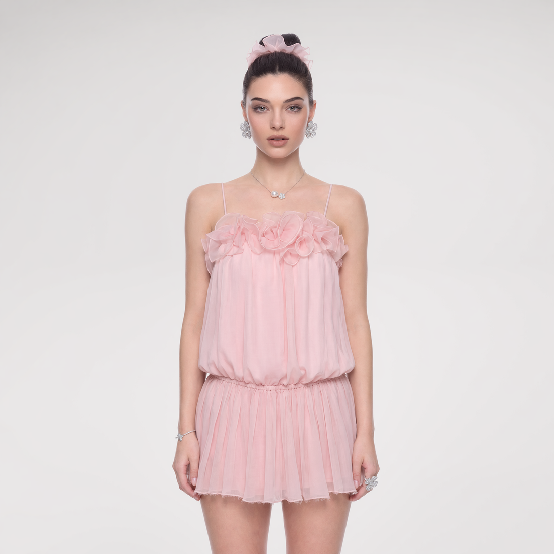 NANA JACQUELINE Lace Bustier Dress – Mini Dresses