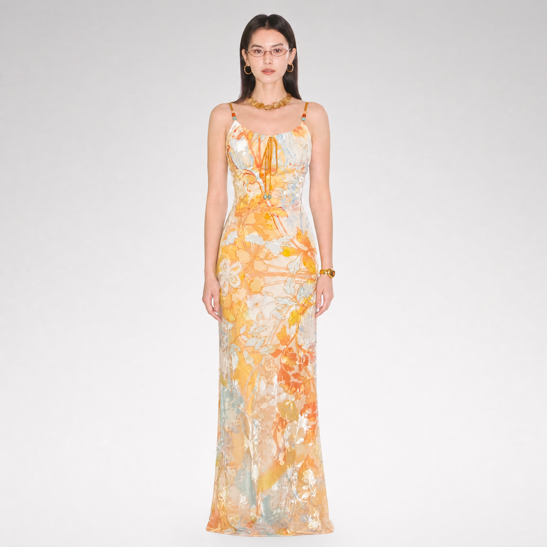 Stretch Burnout Velvet Dress