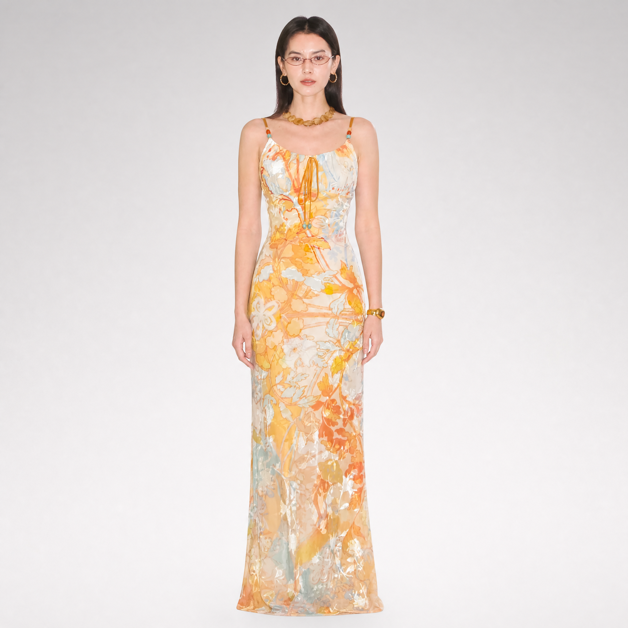 Stretch Burnout Velvet Dress