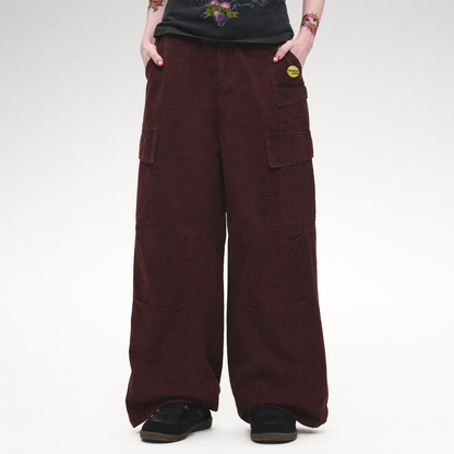 Washed Cargo Pants