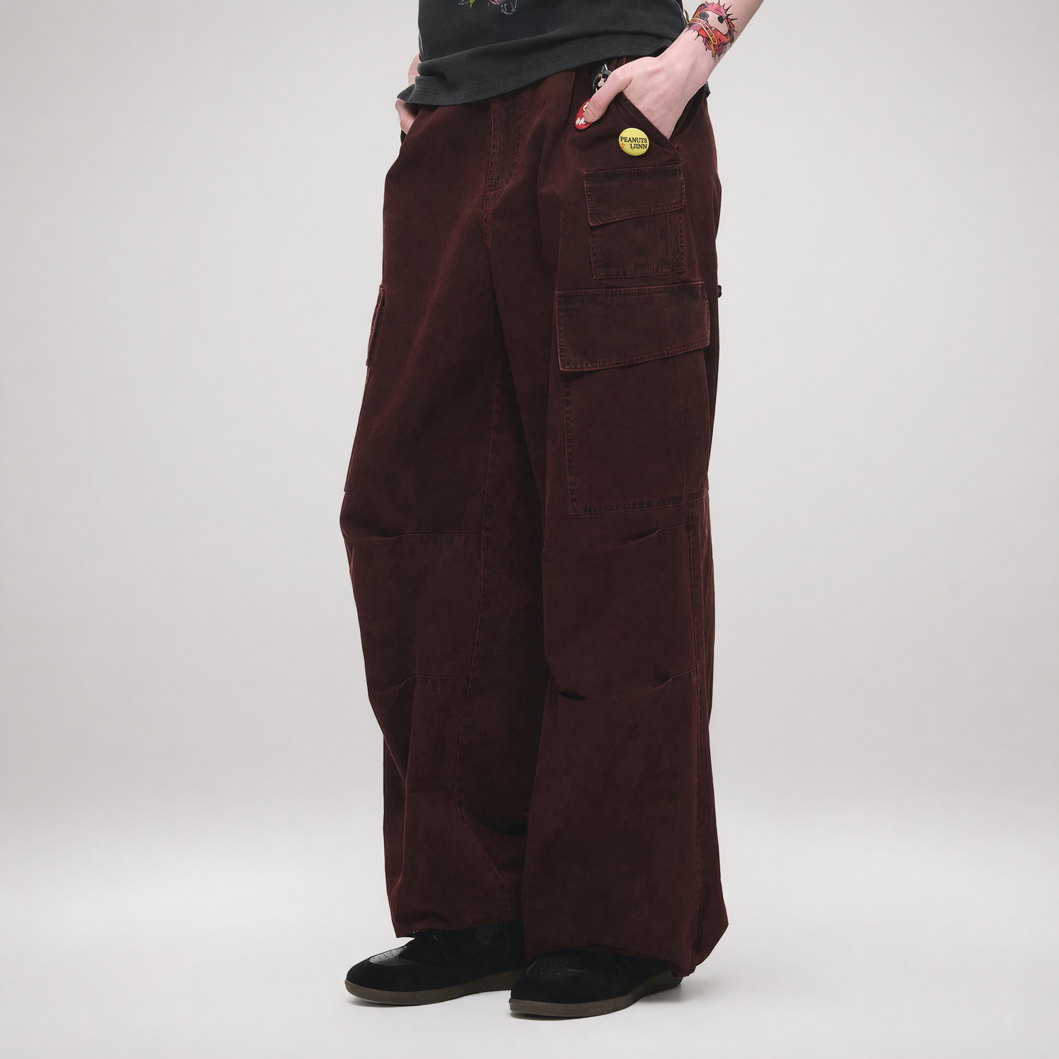 Washed Cargo Pants