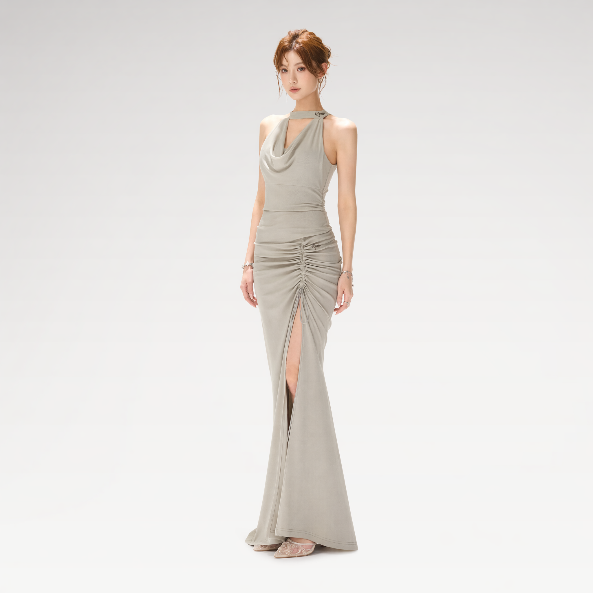 Ruched Mermaid Skirt