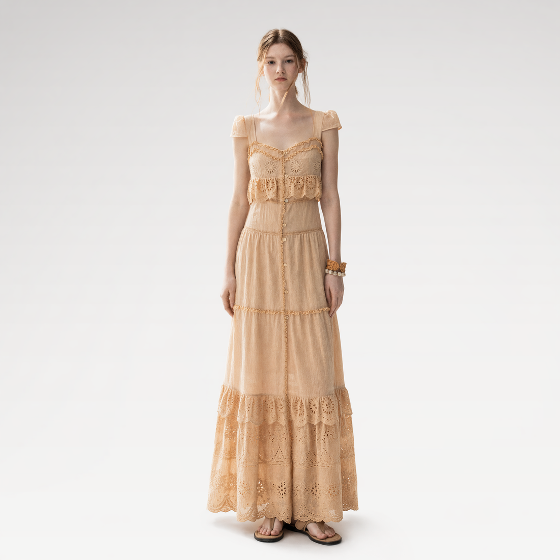 Floral Embroidered Dress