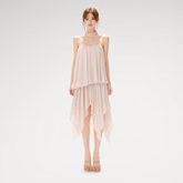 CYNR Pearl Halter Midi Dress – Midi Dresses
