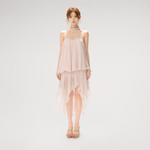 CYNR Pearl Halter Midi Dress – view 2