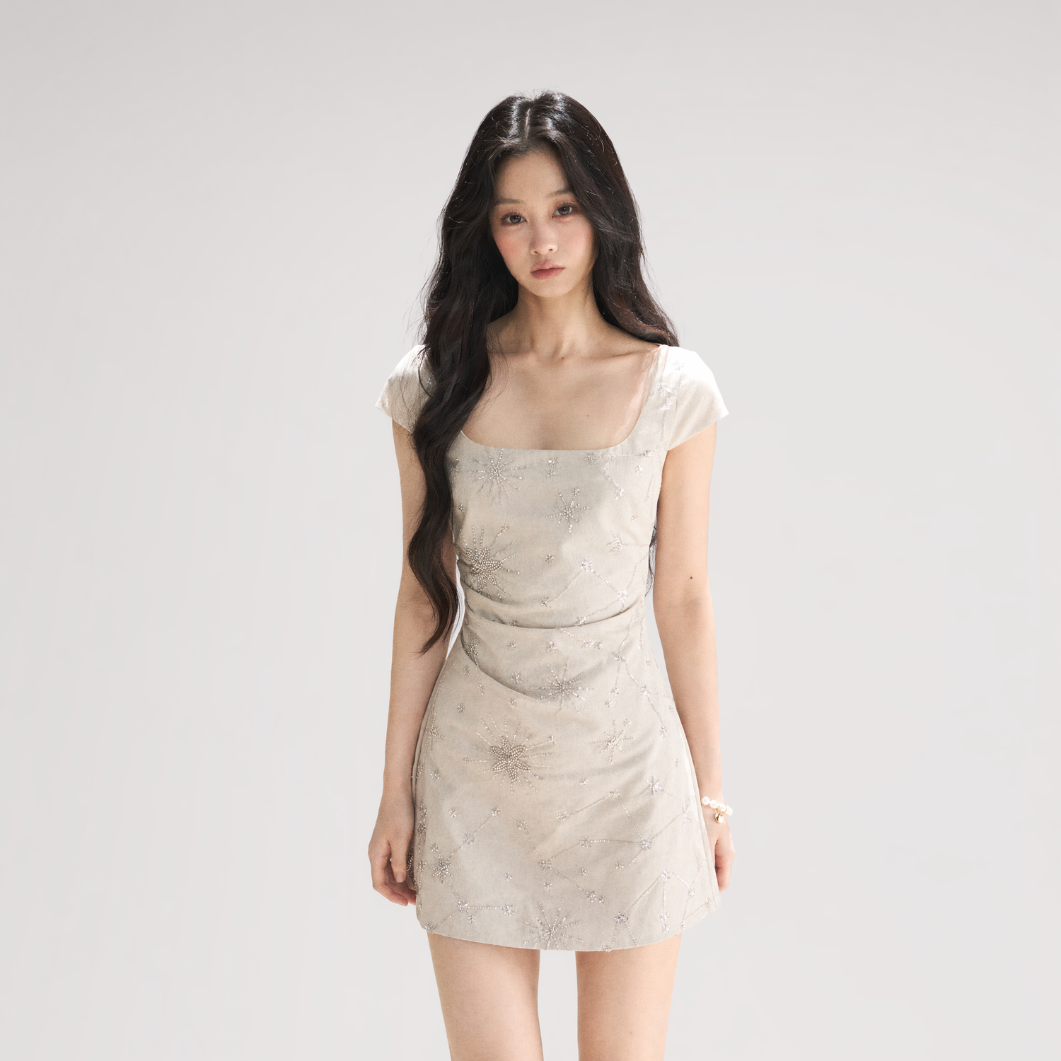 Twill Waist Bead Dress