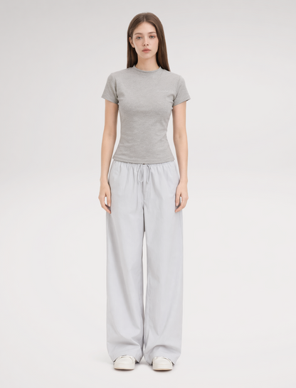 Mock Neck Tee