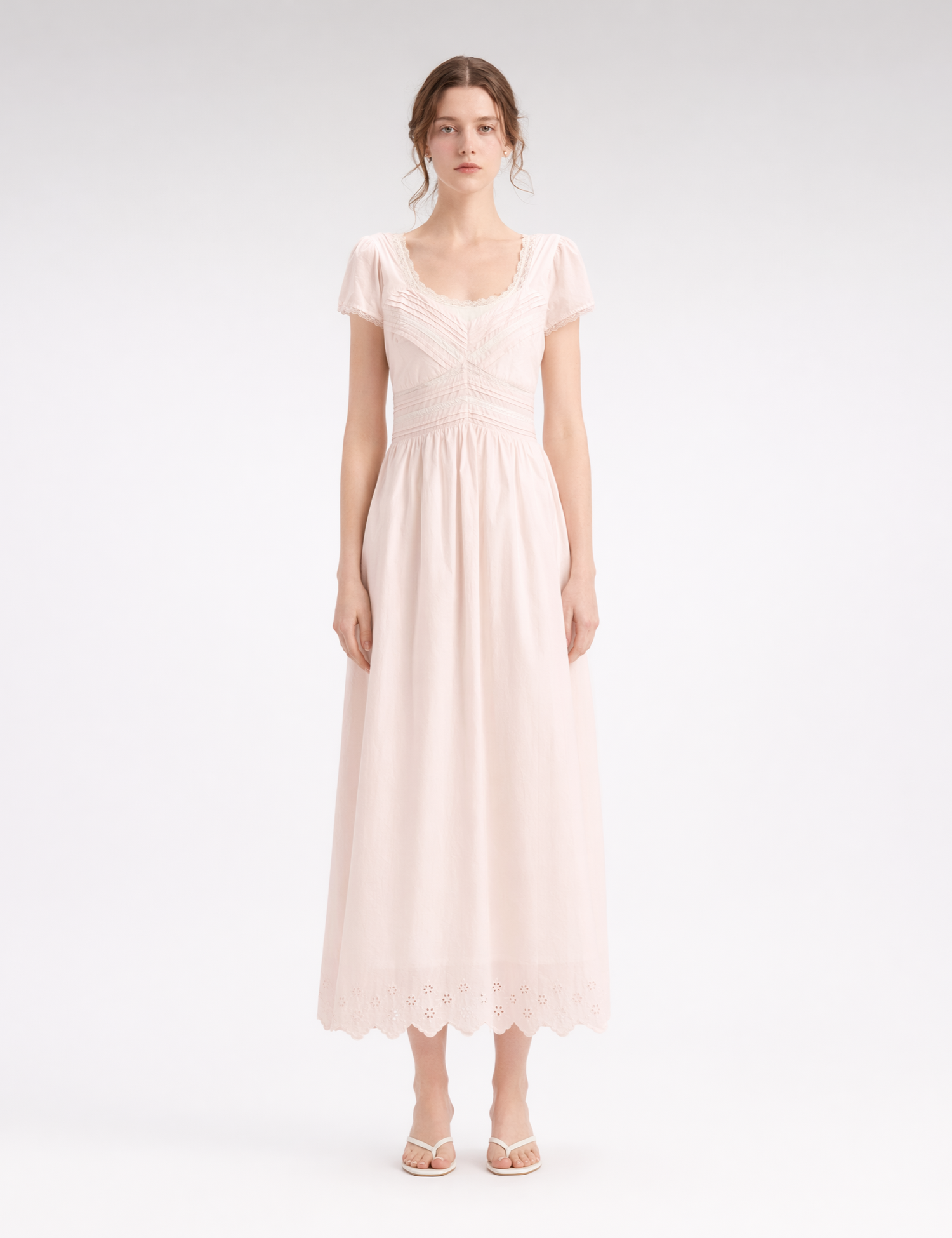 Lace V-Neck Dress