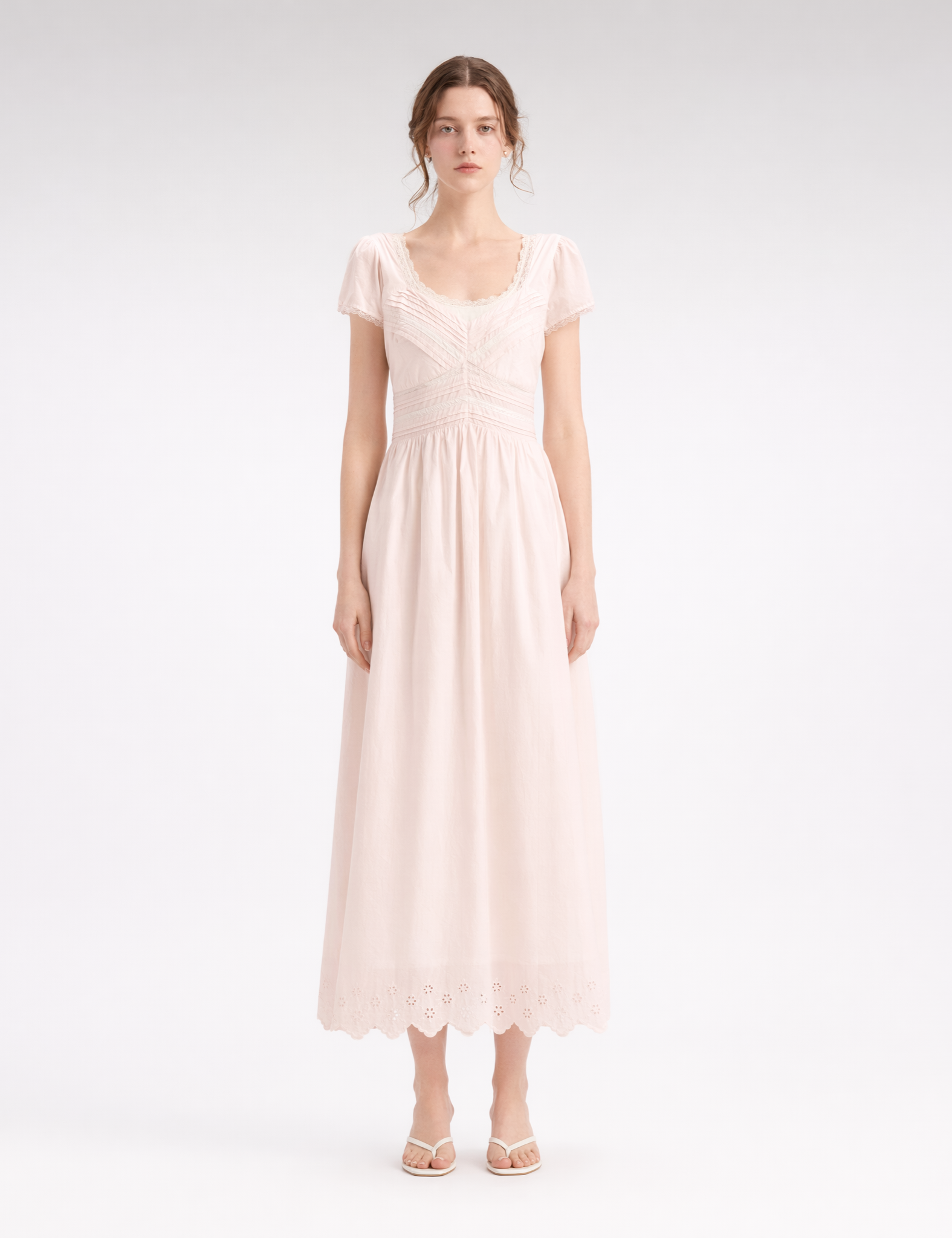Lace V-Neck Dress