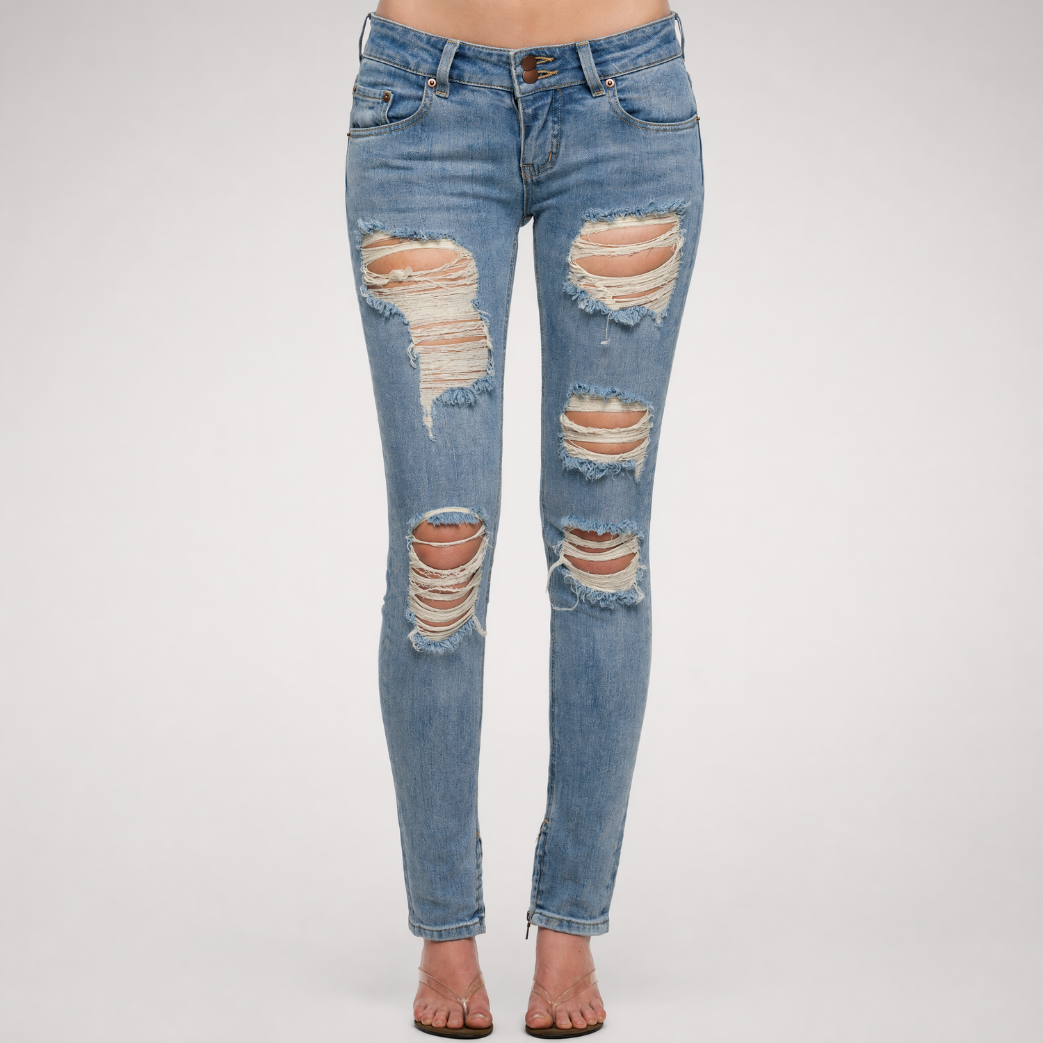 Low Rise Skinny Jeans