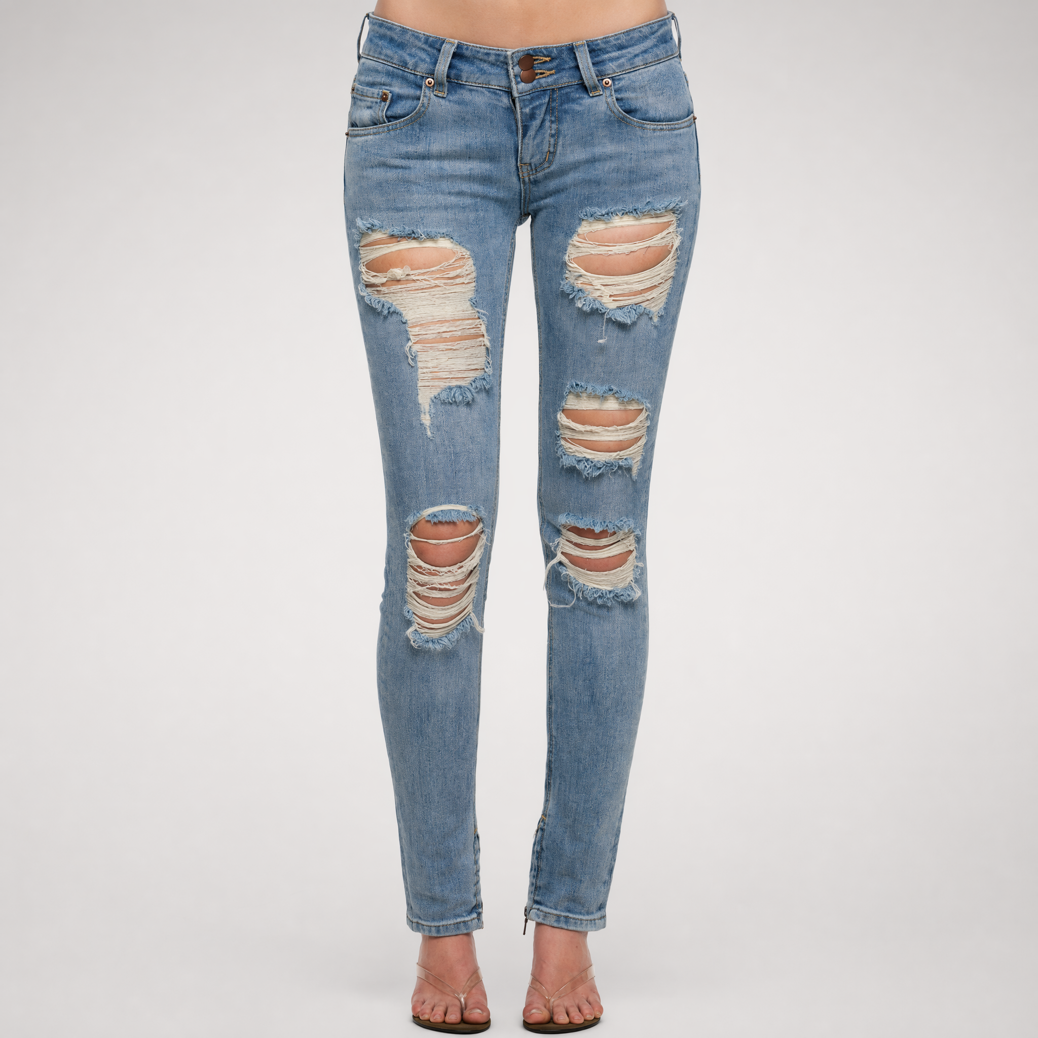 Low Rise Skinny Jeans