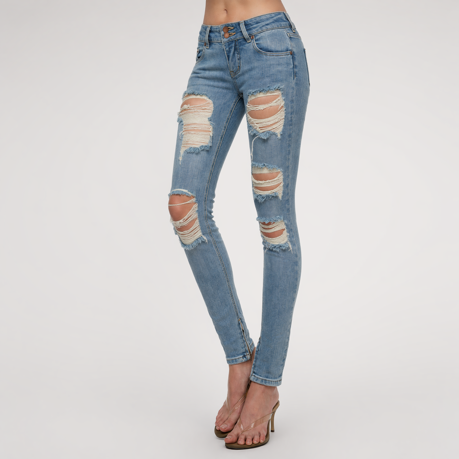 Low Rise Skinny Jeans