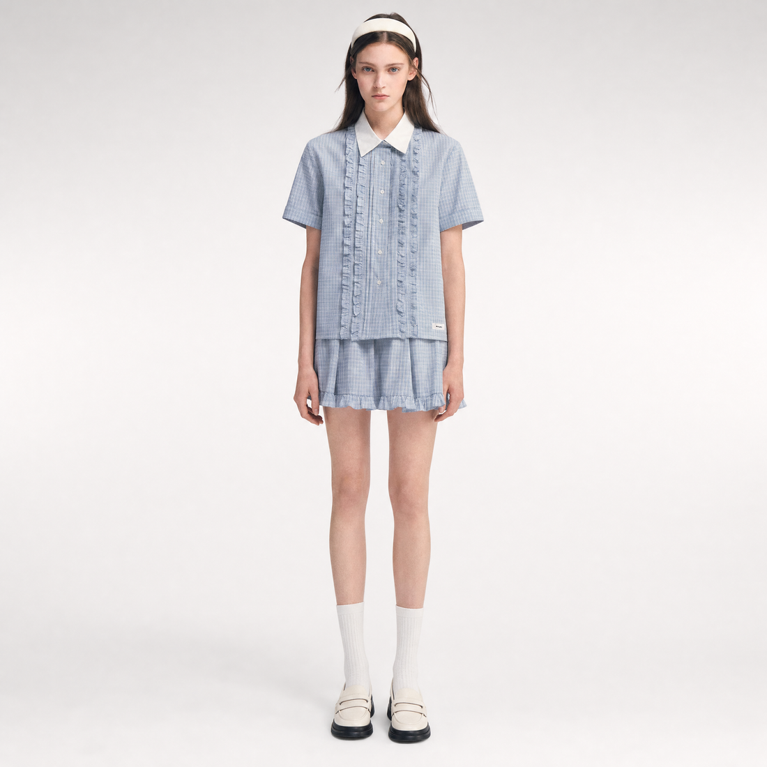 ASGONY Blue Plaid Set – view 2