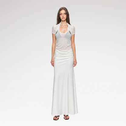 Layered Slim Vest Set