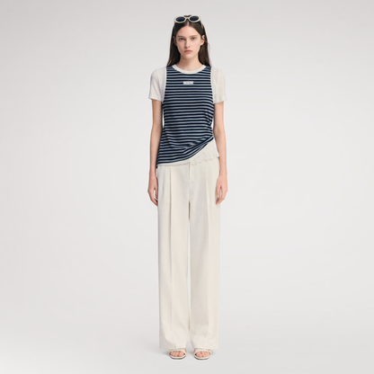 Faux Two-Piece Tee