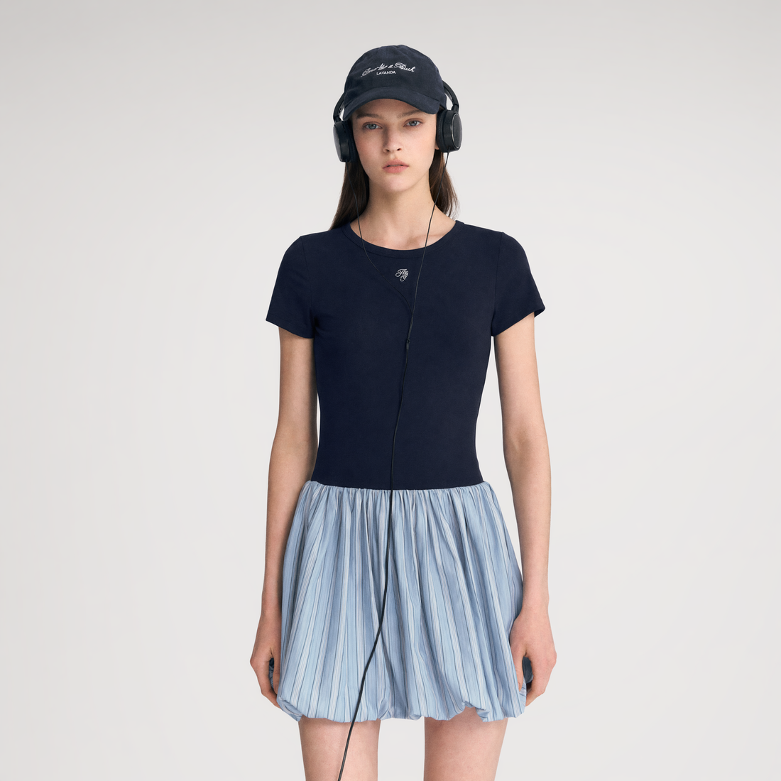 ASGONY Cutout Tie Dress – view 2