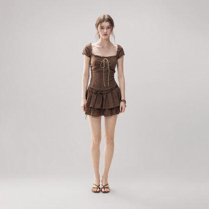 Cotton Eyelet Midi Dress