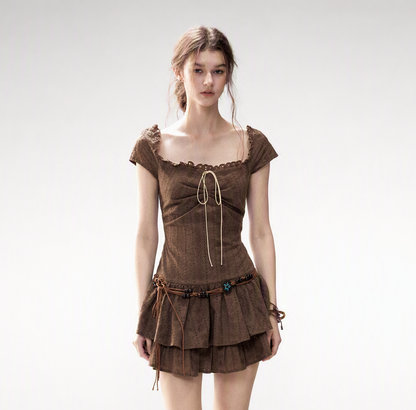 Cotton Eyelet Midi Dress