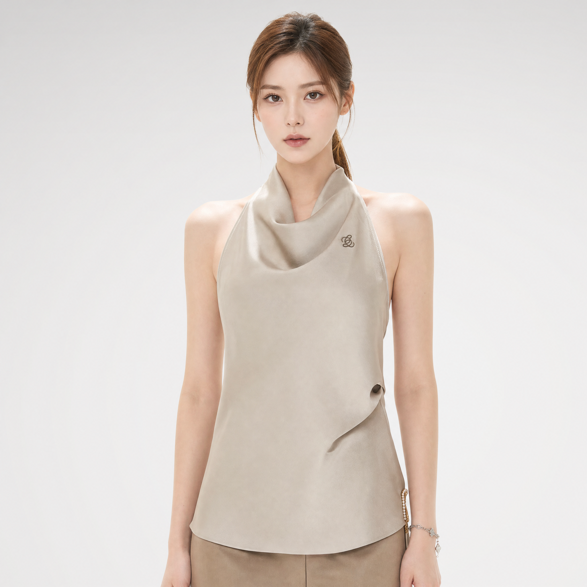 Cowl Back Top