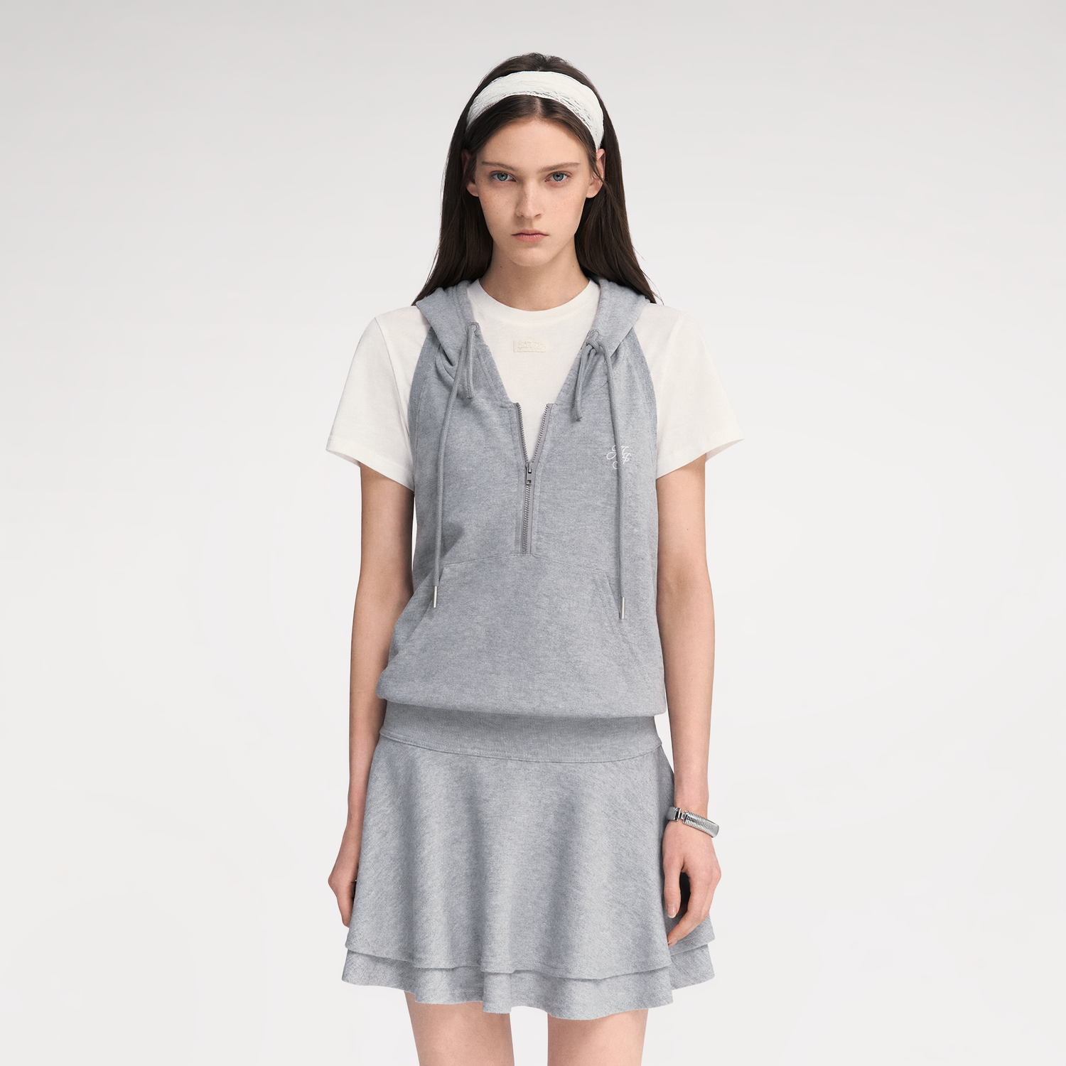 Hooded Romper Dress
