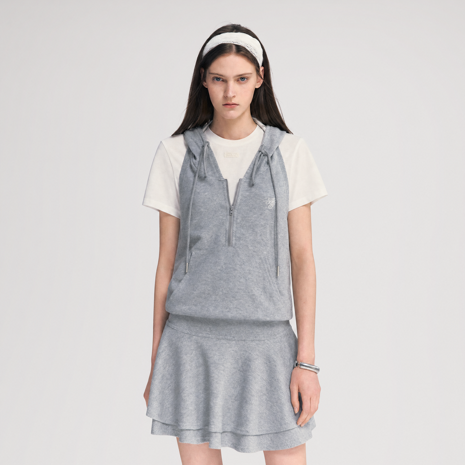 Hooded Romper Dress