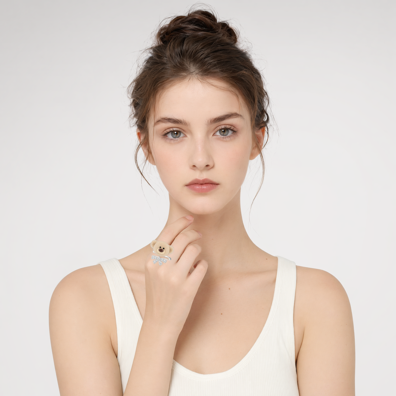 Bear Bow Ring