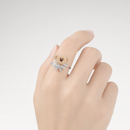 Bear Bow Ring