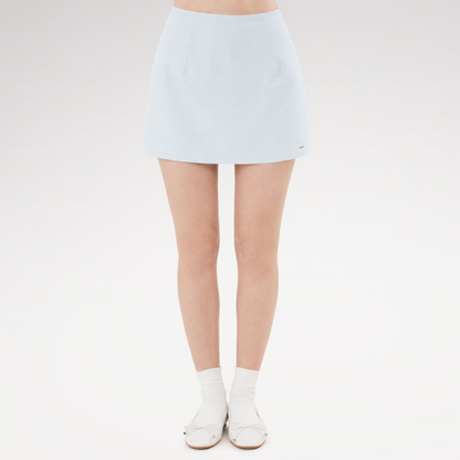 Polka Dot A-Line Mini Skirt
