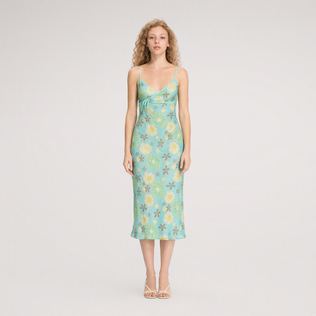 Chiffon Floral Slip Dress