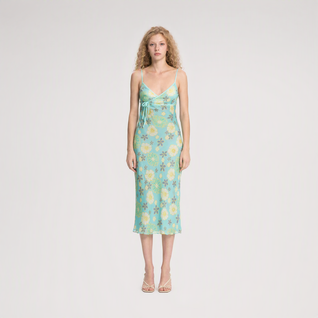 Chiffon Floral Slip Dress