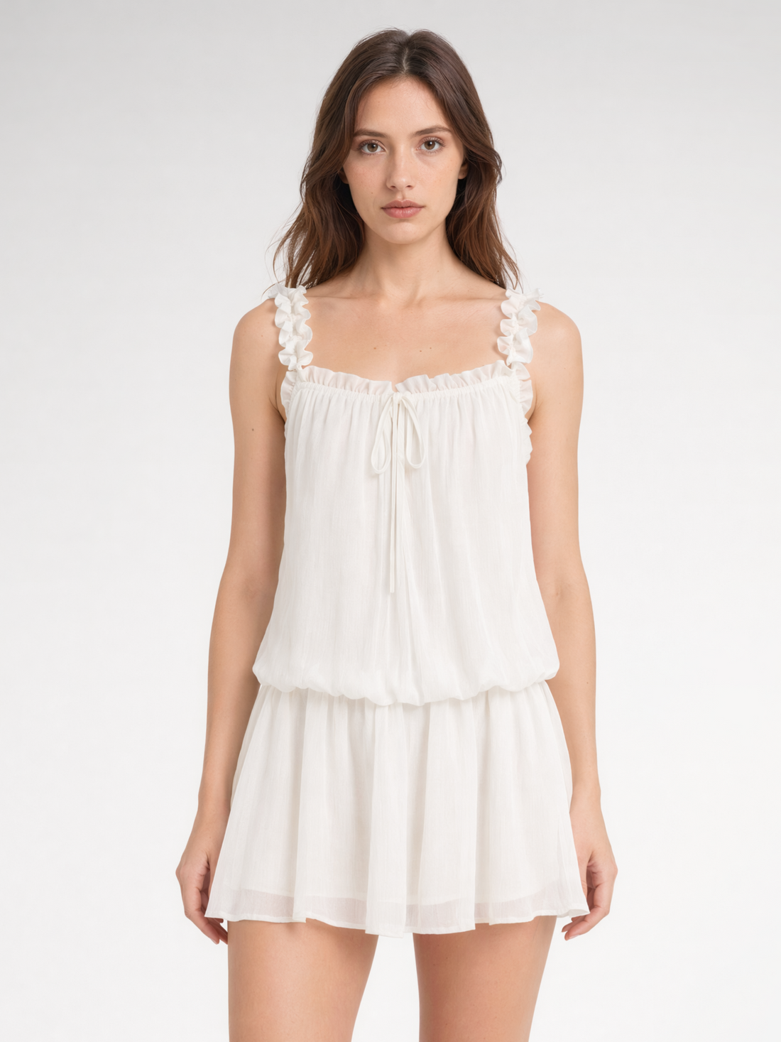 Ruffle Cami Dress