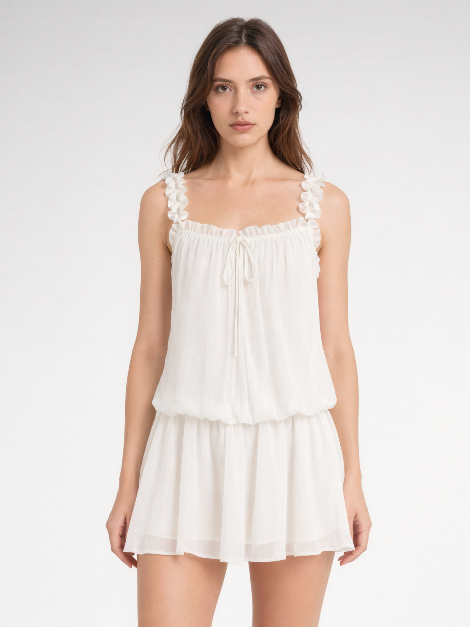 Ruffle Cami Dress