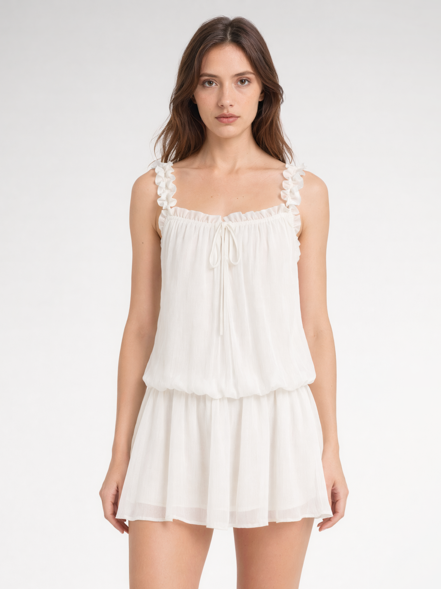 Ruffle Cami Dress