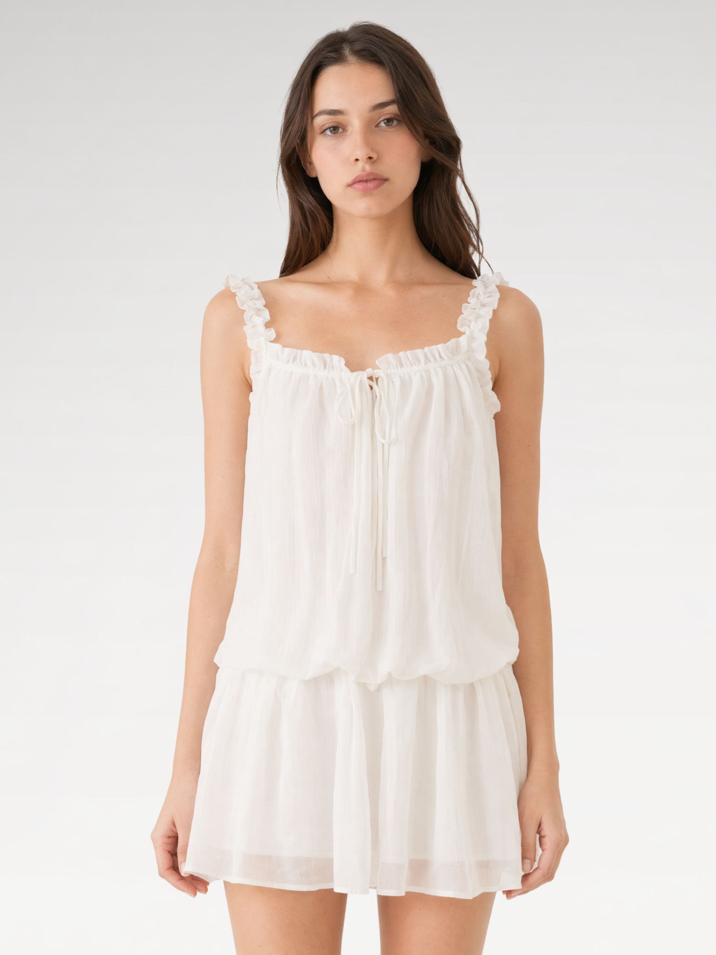 Ruffle Cami Dress