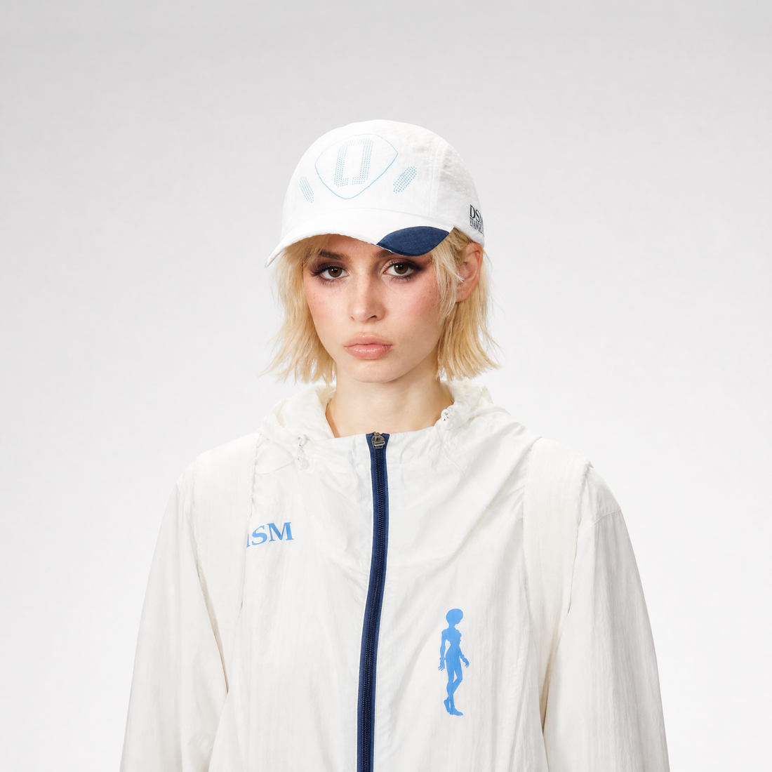 DSM x EVA Screen-Printed Contrast Brim Cap