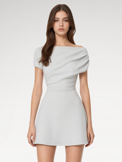 One-Shoulder Mini Dress
