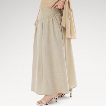 Linen Wide-Leg Pants