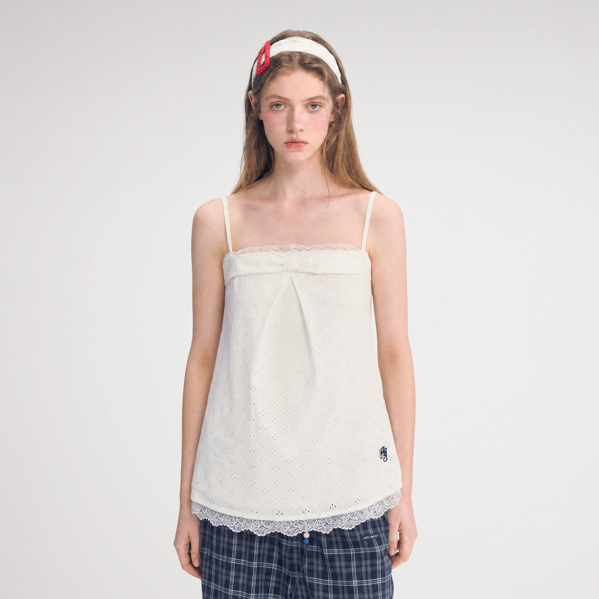 Lace Trim Cami Top