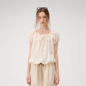 Beige Embroidery / S