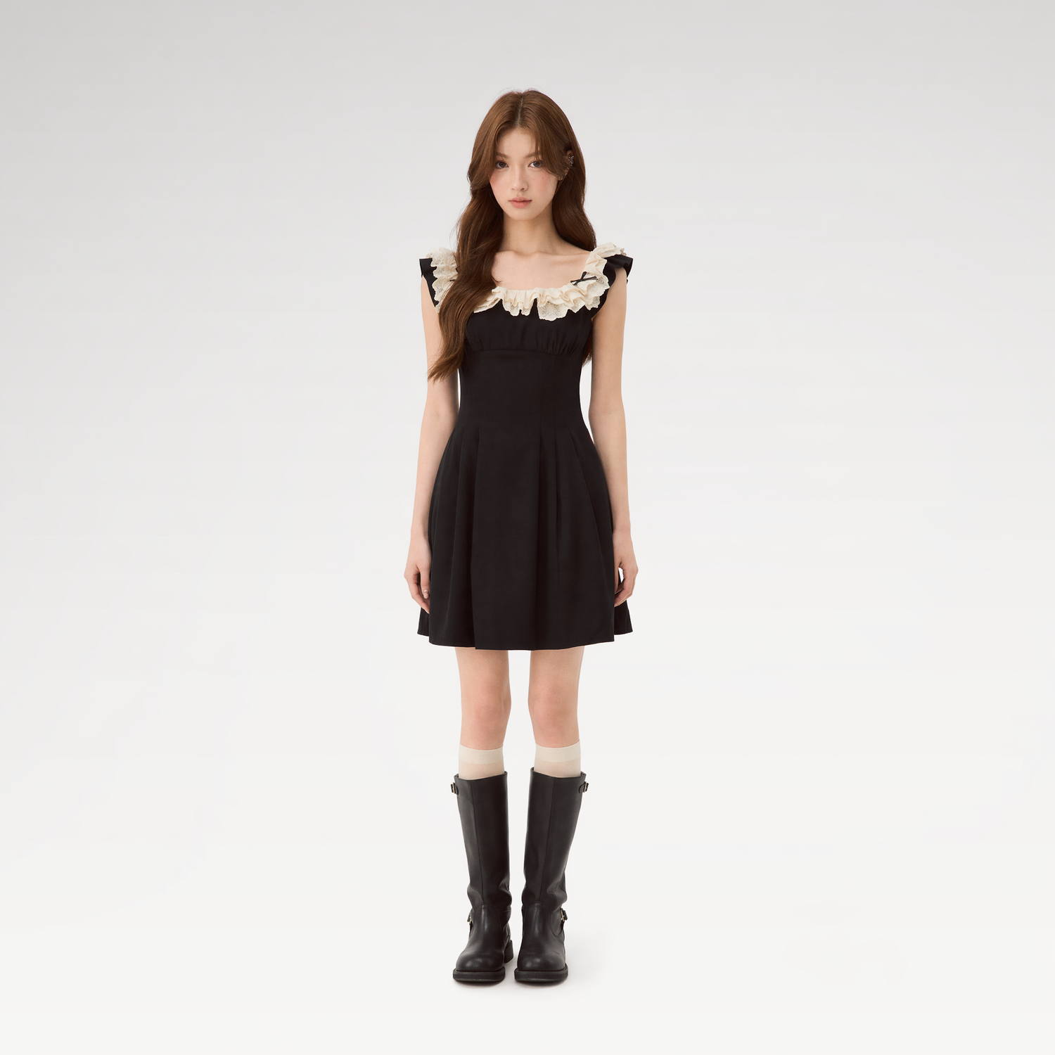 Lace Off-Shoulder Dress