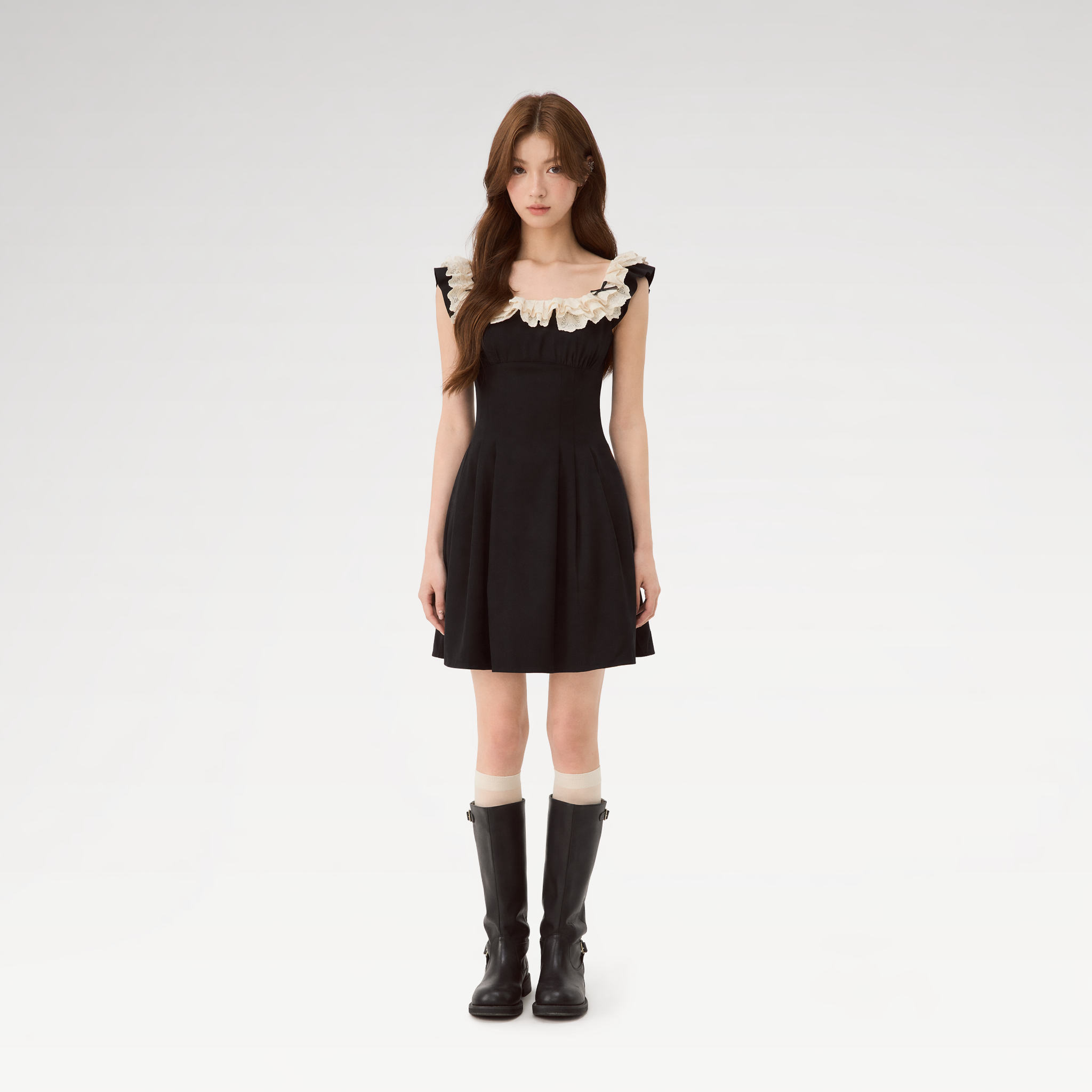 Lace Off-Shoulder Dress