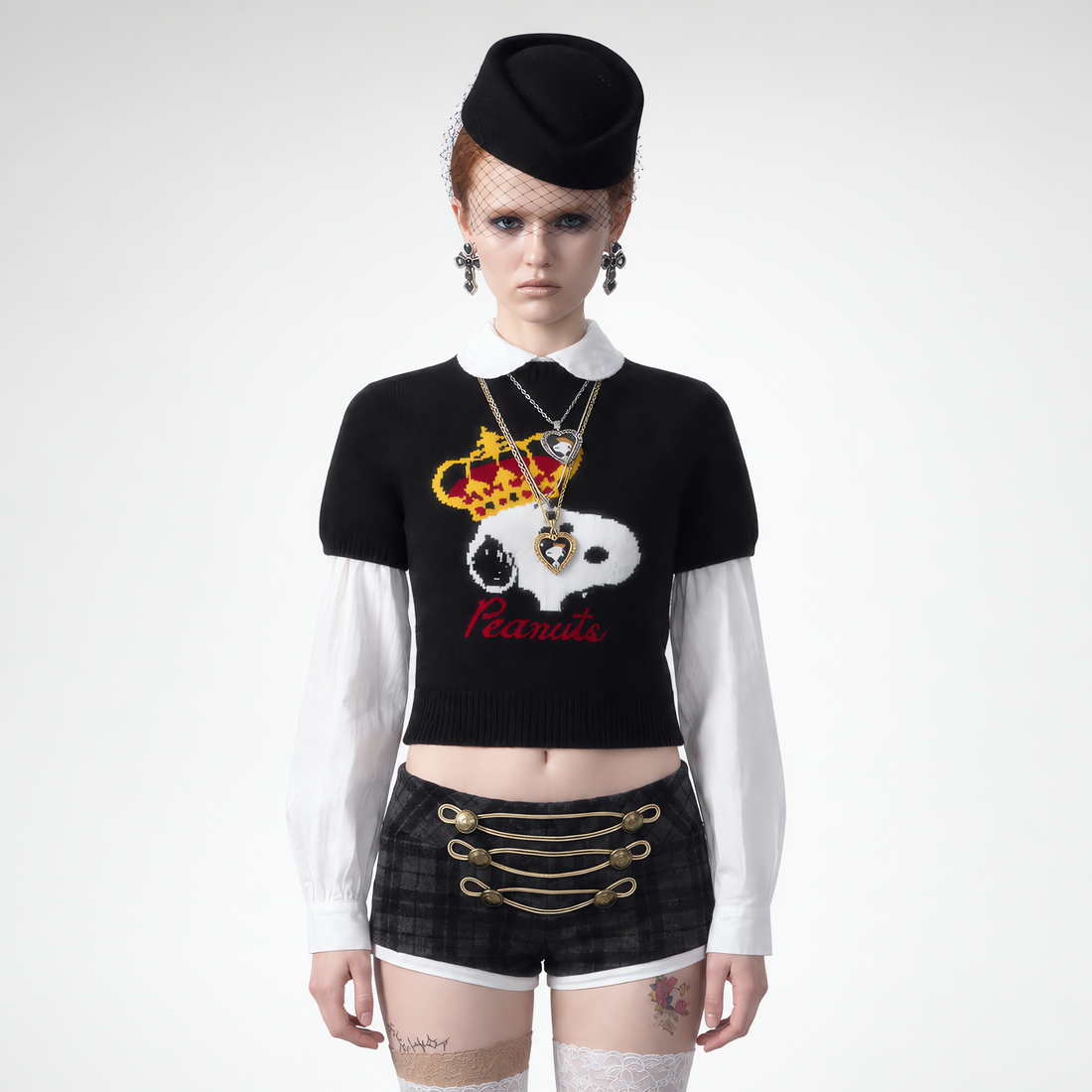 Cotton Wool Jacquard Sweater