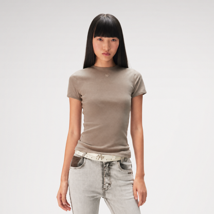 Cotton Stretch Fitted Tee