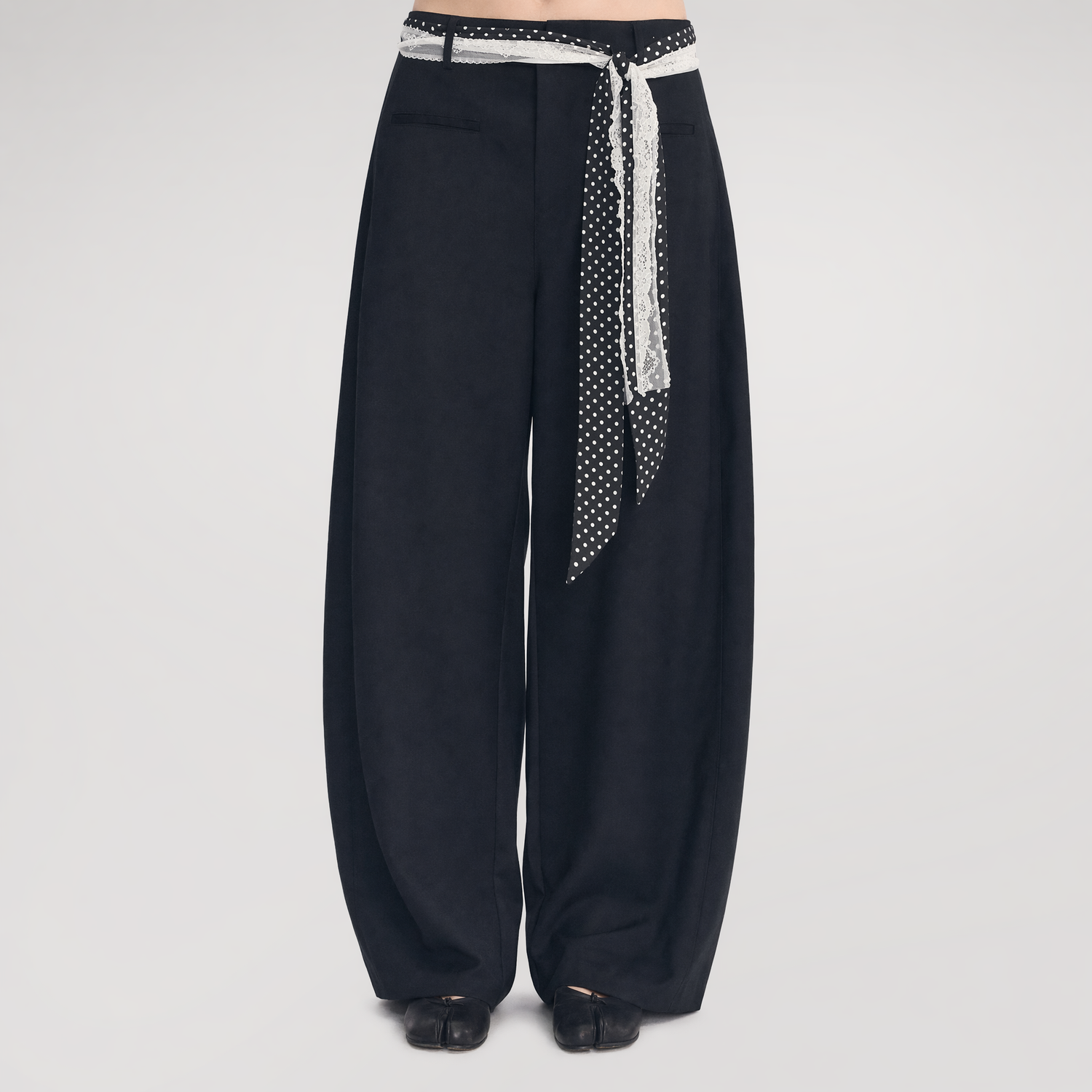 Lace Belt Pants