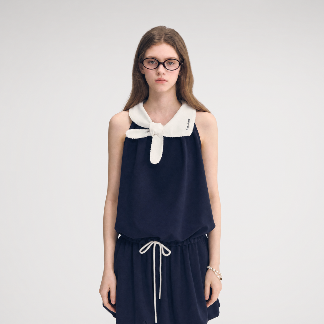 Rabbit Ear Peplum Top